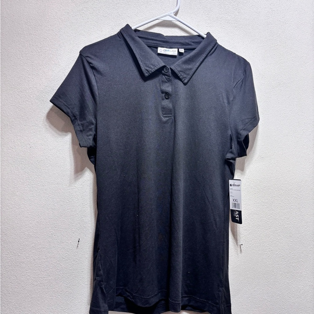 Black Polo Shirt by Cool Last